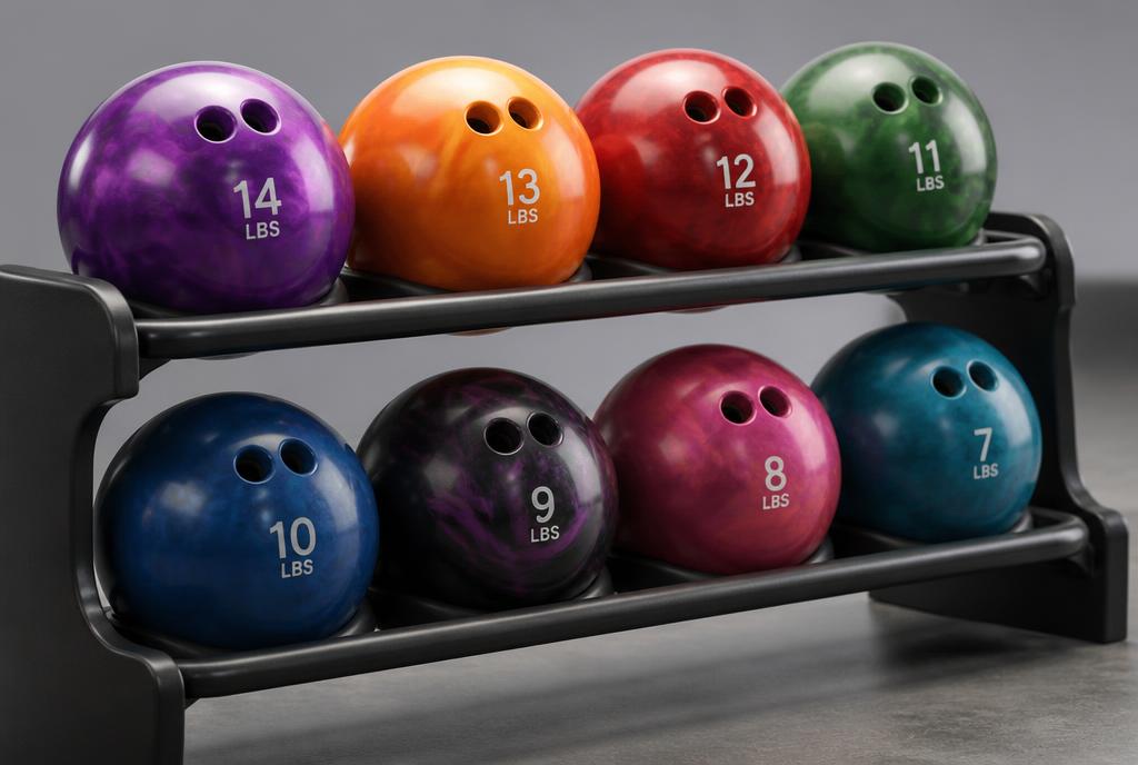 Bolas de casa para boliche en distintos pesos y colores